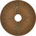 FRENCH INDO-CHINA, Cent, 1917, Paris, KM #12.1, EF(40-45), Bronze, 26, Lecompte.