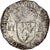 Moneta, Francia, Henri III, 1/4 Ecu, 1587, Rennes, BB, Argento, Duplessy:1133