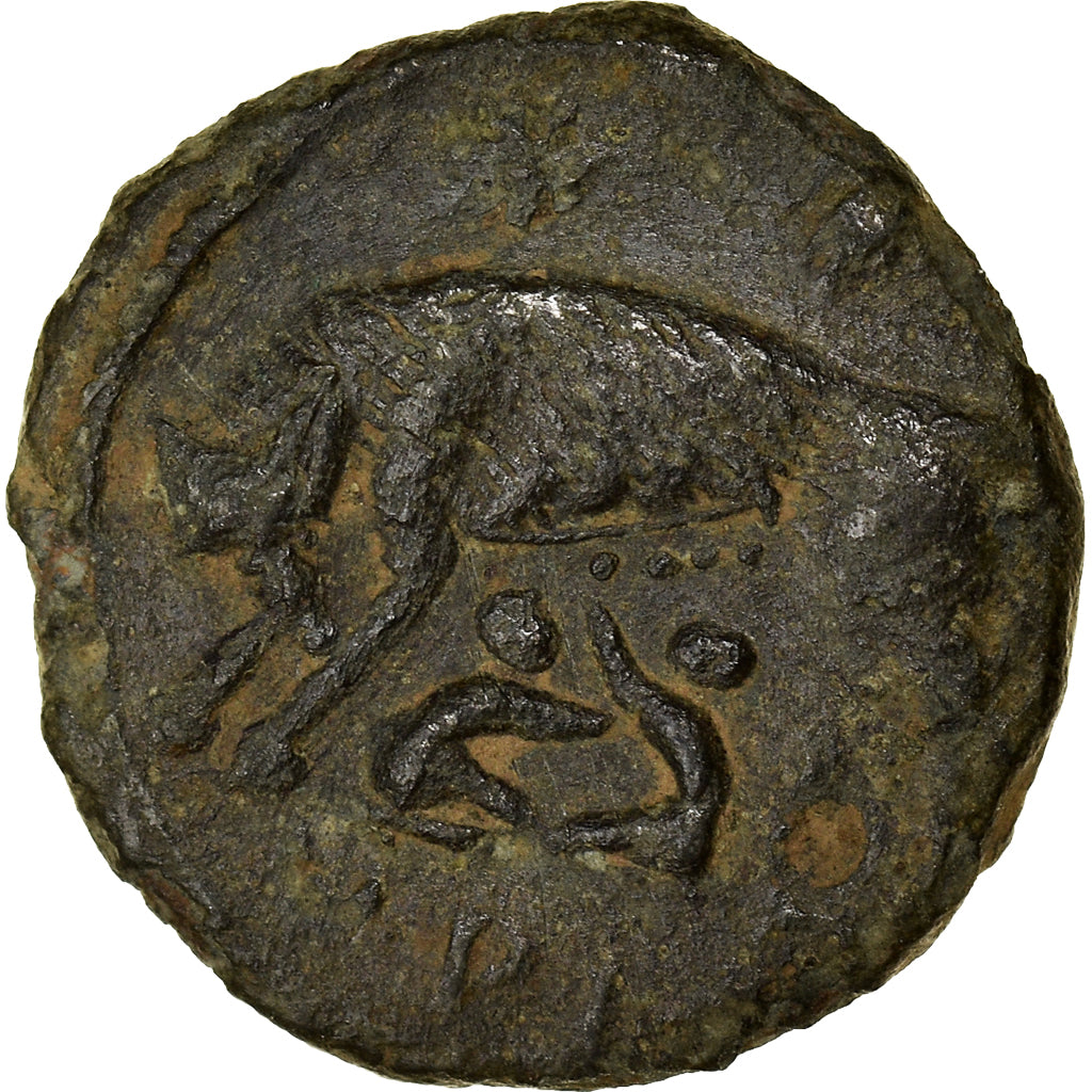 Coin, Nummus, 330-348, Lyon - Lugdunum, VF(30-35), Copper, Cohen:18