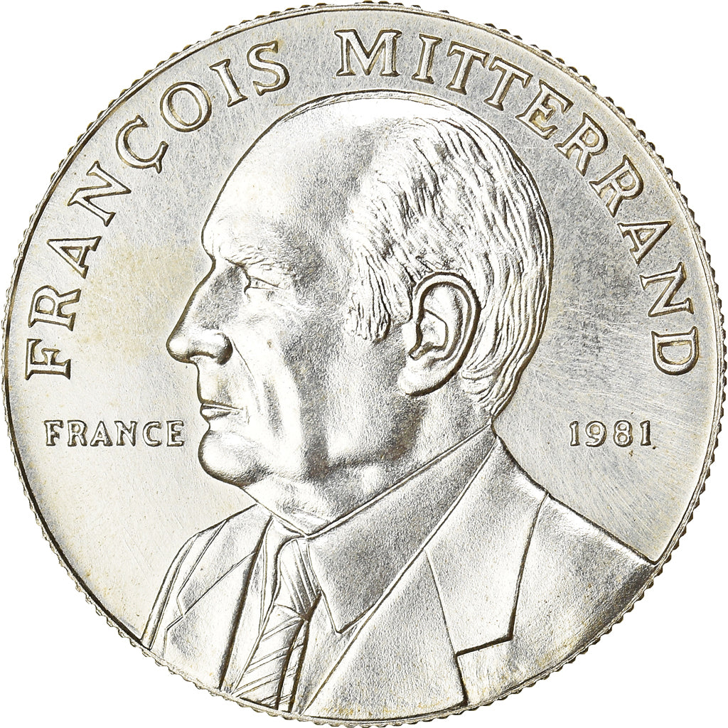 France, Medal, French Fifth Republic, François Mitterand, 1981, MS(65-70)