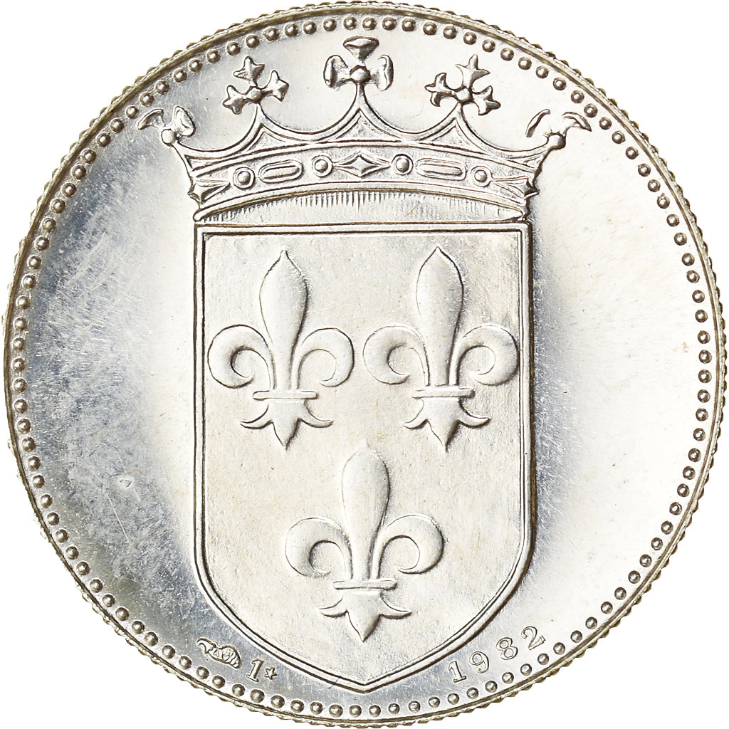 Frankreich, Medaille, French Fifth Republic, Charles IX, 1982, STGL, Silber
