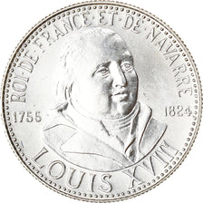 Frankrijk, Medaille, French Fifth Republic, Louis XVIII, 1982, FDC, Zilver