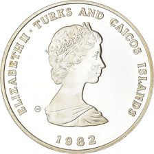 Coin, TURKS & CAICOS ISLANDS, Elizabeth II, 10 Crowns, 1982, Year of Child