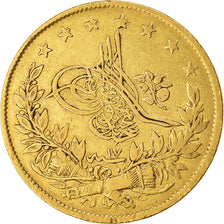 Monnaie, Turquie, Abdul Mejid, 100 Kurush, 1855/AH1255/17, Qustantiniyah, TTB