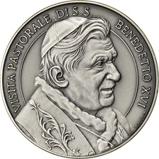 San Marino, Medal, Visita Pastorale, 2011, Sicilia, Benoit XVI, MS(65-70)