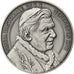 San Marino, Medal, Visita Pastorale, 2011, Sicilia, Benoit XVI, MS(65-70), Prata