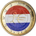 Netherlands, 2 Euro, 2009, Colorized, MS(60-62), Bi-Metallic, KM:281