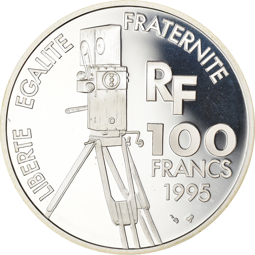 Monnaie, France, 100 Francs, 1995, BE, FDC, Argent, Gadoury:C124, KM:1108