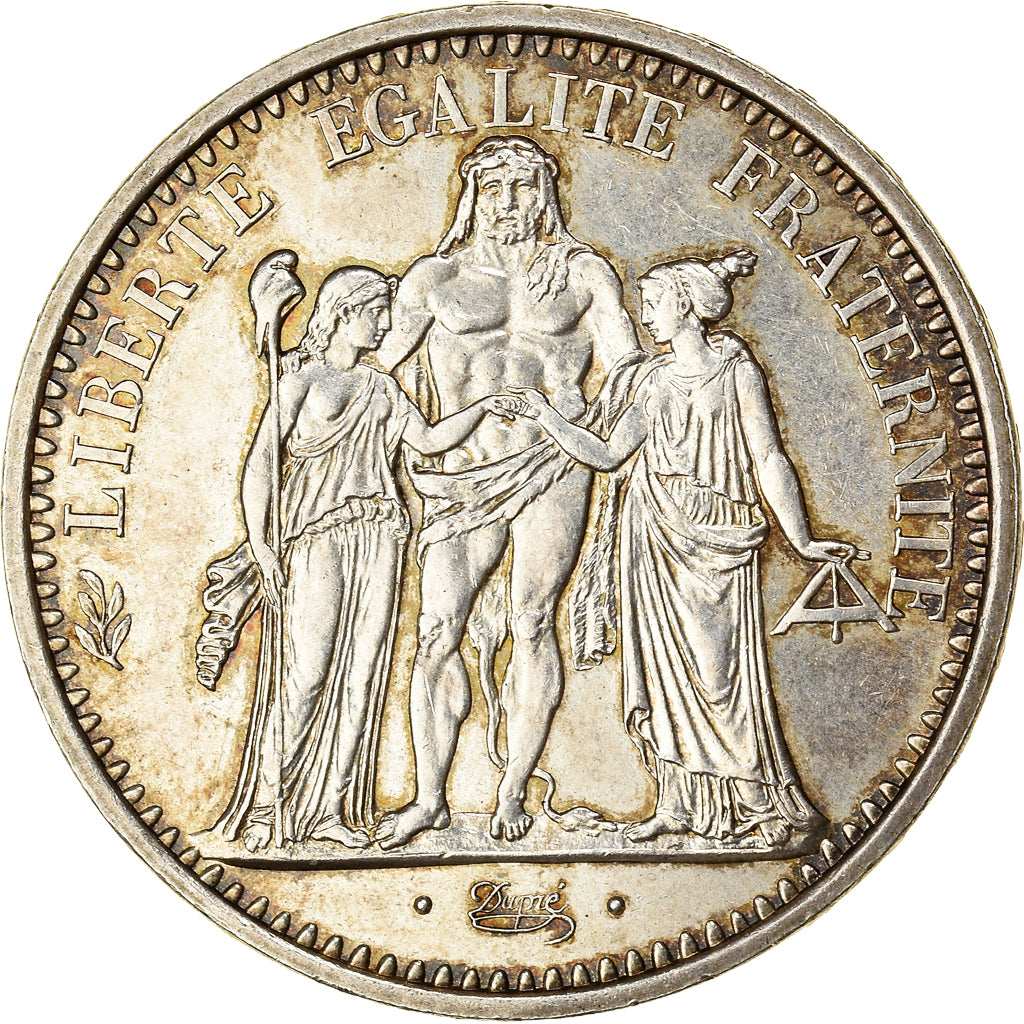 Munten, Frankrijk, Hercule, 10 Francs, 1969, Paris, ZF+, Zilver, KM:932