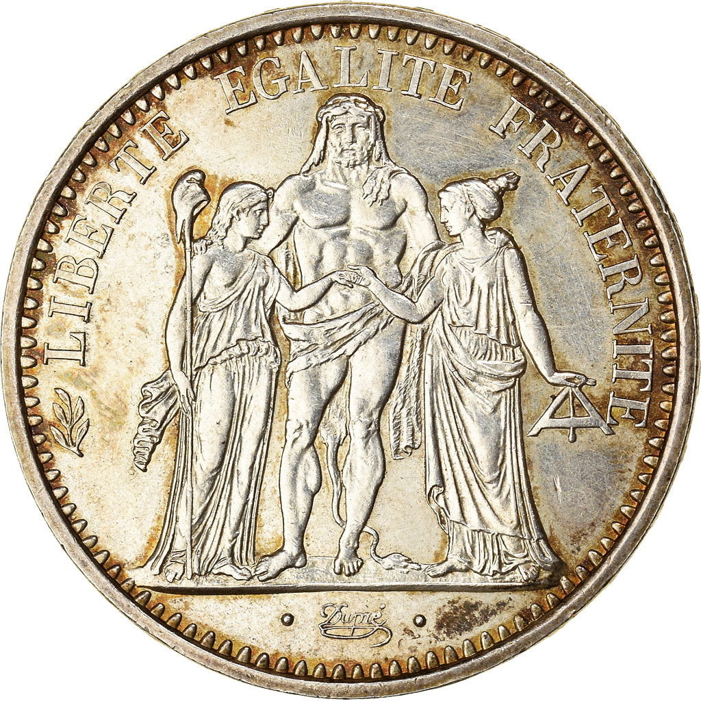 Moneda, Francia, Hercule, 10 Francs, 1969, Paris, MBC+, Plata, KM:932