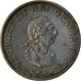 Coin, Great Britain, George III, Farthing, 1799, London, EF(40-45), Copper