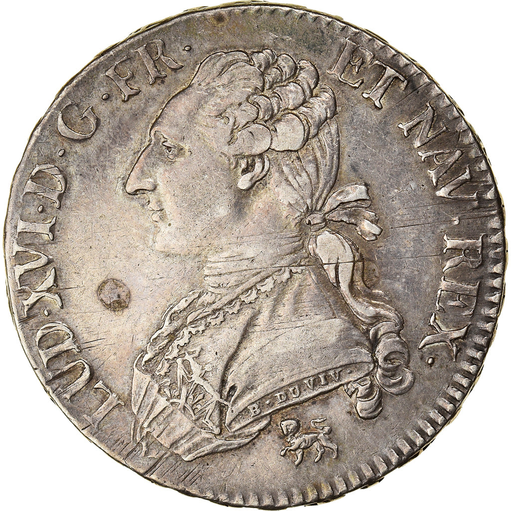 Münze, Frankreich, Louis XVI, 1/2 Écu, 1/2 ECU, 44 Sols, 1792, Paris, SS+