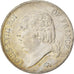 Coin, France, Louis XVIII, 5 Francs, 1824, Lille, AU(50-53), Silver, KM:711.13