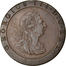 Coin, Great Britain, George III, Penny, 1797, EF(40-45), Copper, KM:618