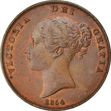 Moneta, Gran Bretagna, Victoria, Penny, 1854, SPL-, Rame, KM:739