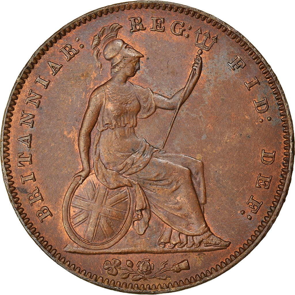 Moneta, Gran Bretagna, Victoria, Penny, 1854, SPL-, Rame, KM:739
