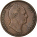 Coin, Great Britain, William IV, Penny, 1834, VF(30-35), Copper, KM:707