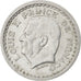 Coin, Monaco, Louis II, Franc, 1943, EF(40-45), Aluminum, KM:120, Gadoury:131