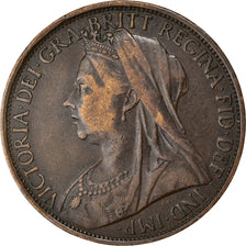 Coin, Great Britain, Victoria, Penny, 1897, EF(40-45), Bronze, KM:790