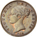 Monnaie, Grande-Bretagne, Victoria, 1/2 Penny, 1854, TTB+, Cuivre, KM:726