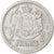 Moneda, Mónaco, Louis II, 2 Francs, 1943, MBC, Aluminio, KM:121, Gadoury:133