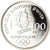 Monnaie, France, Hockey, 100 Francs, 1991, Albertville 92, FDC, Argent, KM:993