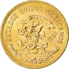 Münze, Mexiko, 20 Pesos, 1959, Mexico City, VZ+, Gold, KM:478