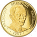 Moneda, Ruanda, 100 Francs, 1965, SC, Oro, KM:4