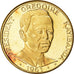 Coin, Rwanda, 25 Francs, 1965, MS(63), Gold, KM:2