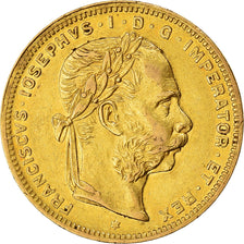 Monnaie, Autriche, Franz Joseph I, 8 Florins-20 Francs, 1881, TTB+, Or, KM:2269