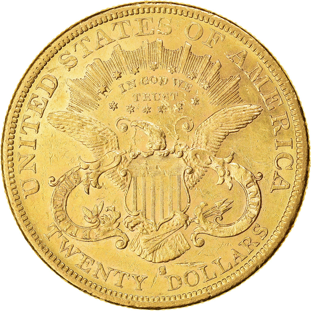 Munten, Verenigde Staten, Liberty Head, $20, Double Eagle, 1878, U.S. Mint, San