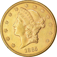 Moneta, Stati Uniti, Liberty Head, $20, Double Eagle, 1885, U.S. Mint, San