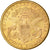 Coin, United States, Liberty Head, $20, Double Eagle, 1885, U.S. Mint, San