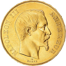 Munten, Frankrijk, Napoleon III, 50 Francs, 1855, Paris, PR, Goud, KM:785.1