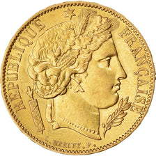 Münze, Frankreich, Cérès, 20 Francs, 1851, Paris, SS+, Gold, KM:762