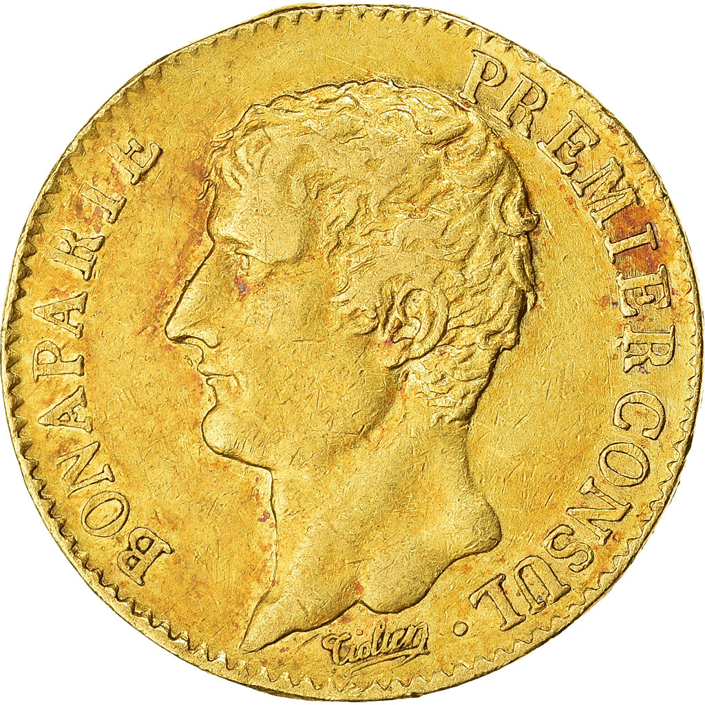 Monnaie, France, Napoléon I, 20 Francs, An 12, Paris, TTB, Or, Gadoury:1021