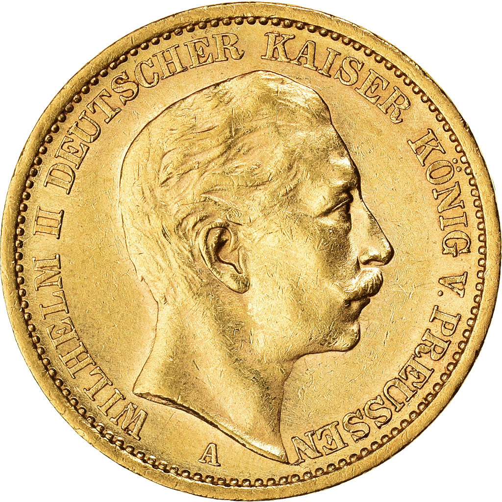 Munten, Duitse staten, PRUSSIA, Wilhelm II, 20 Mark, 1906, Berlin, PR, Goud