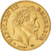 Moeda, França, Napoleon III, 10 Francs, 1864, Paris, AU(55-58), Dourado