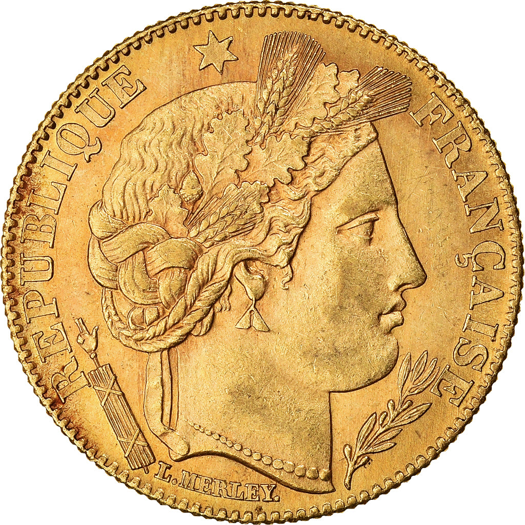 Münze, Frankreich, Cérès, 10 Francs, 1899, Paris, SS+, Gold, KM:830
