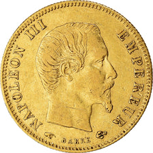 Coin, France, Napoleon III, 5 Francs, 1858, Paris, EF(40-45), Gold, KM:787.1