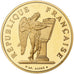 Francia, 100 Francs, Droits de l'Homme, 1989, Monnaie de Paris, Prueba, Oro