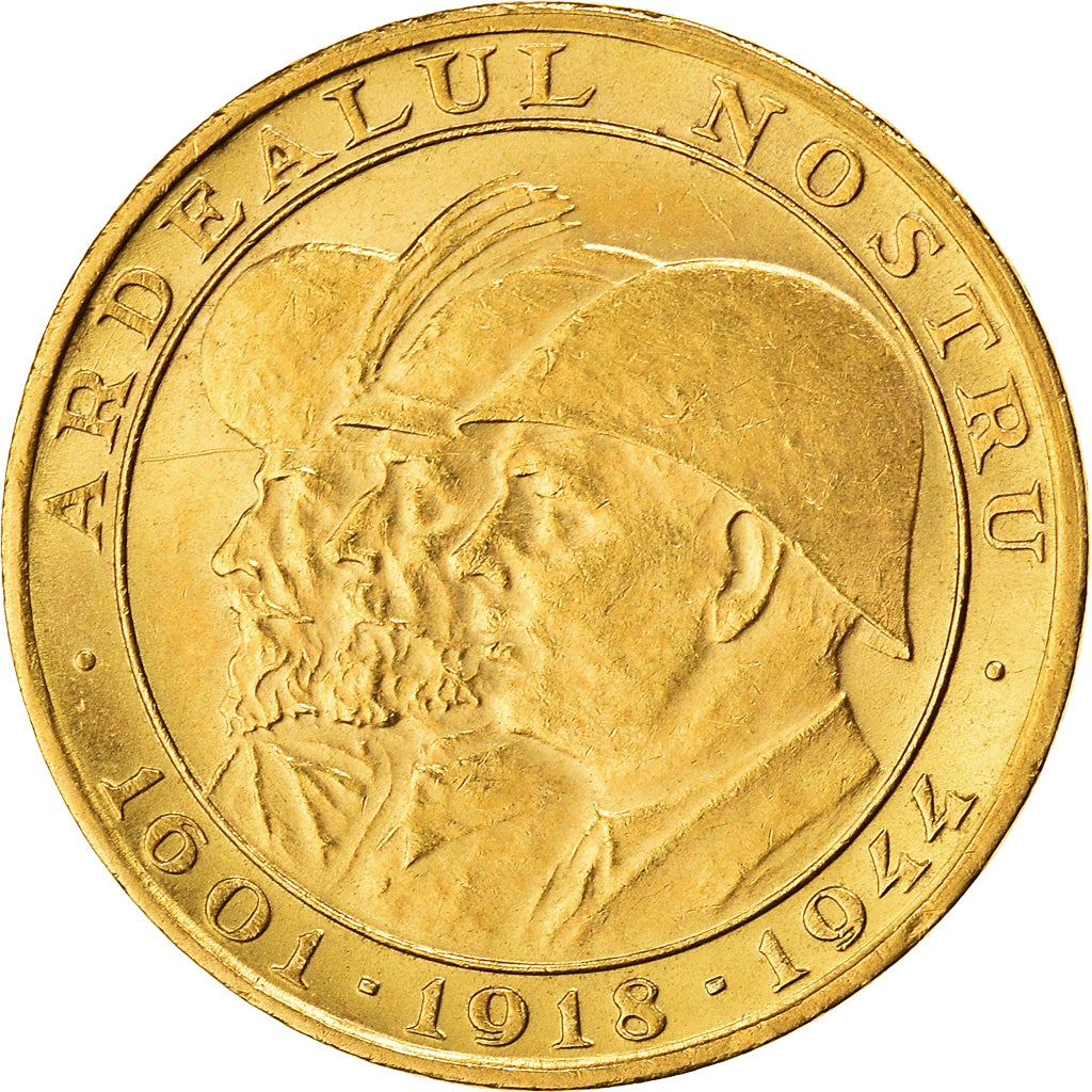 Monnaie, Roumanie, Mihai I, 20 Lei, 1944, Bucarest, SPL, Or, KM:M13