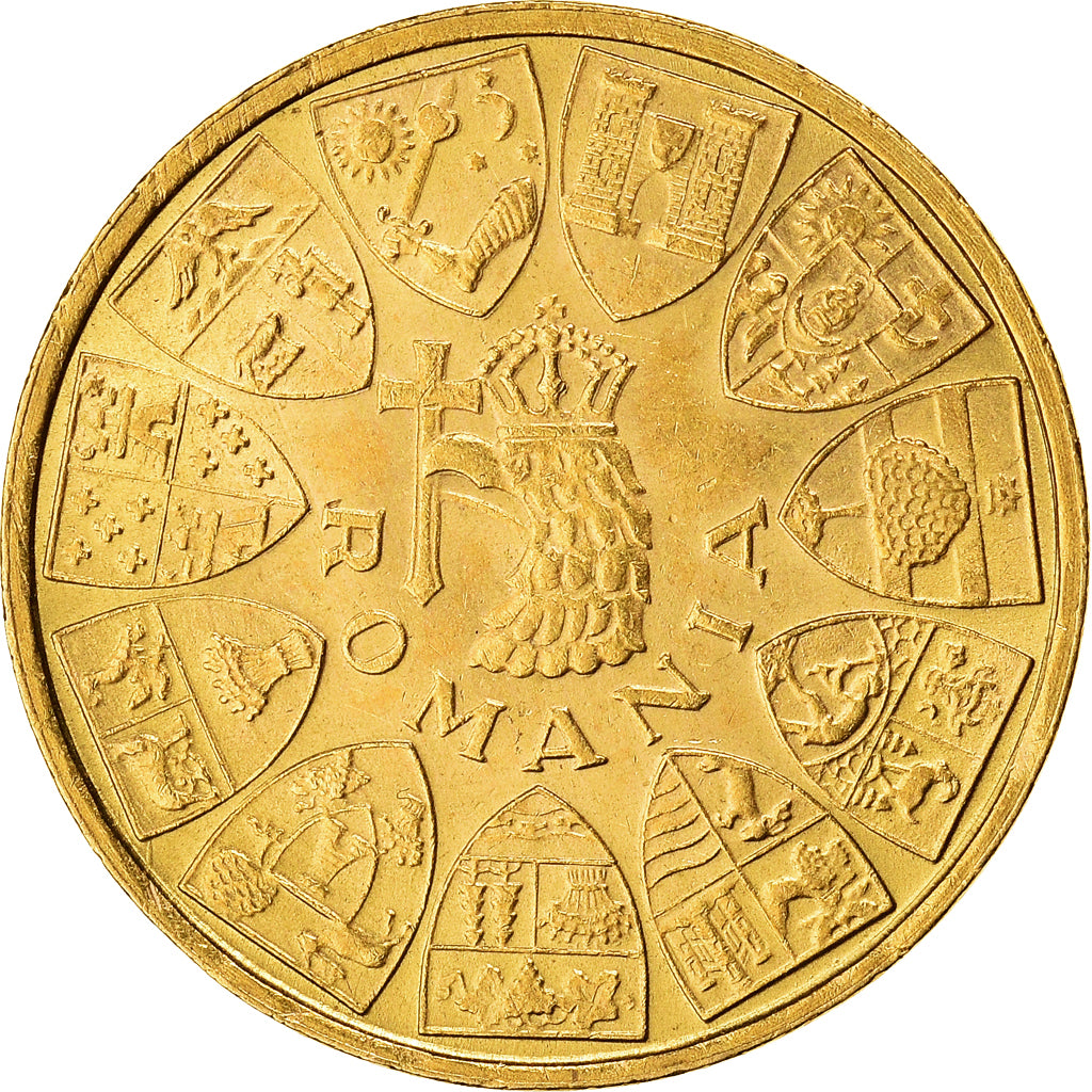 Monnaie, Roumanie, Mihai I, 20 Lei, 1944, Bucarest, SPL, Or, KM:M13