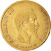 Moneta, Francja, Napoleon III, 10 Francs, 1860, Paris, VF(20-25), Złoto