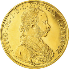 Moneta, Austria, Franz Joseph I, 4 Ducat, 1915, Vienna, Official restrike, SPL