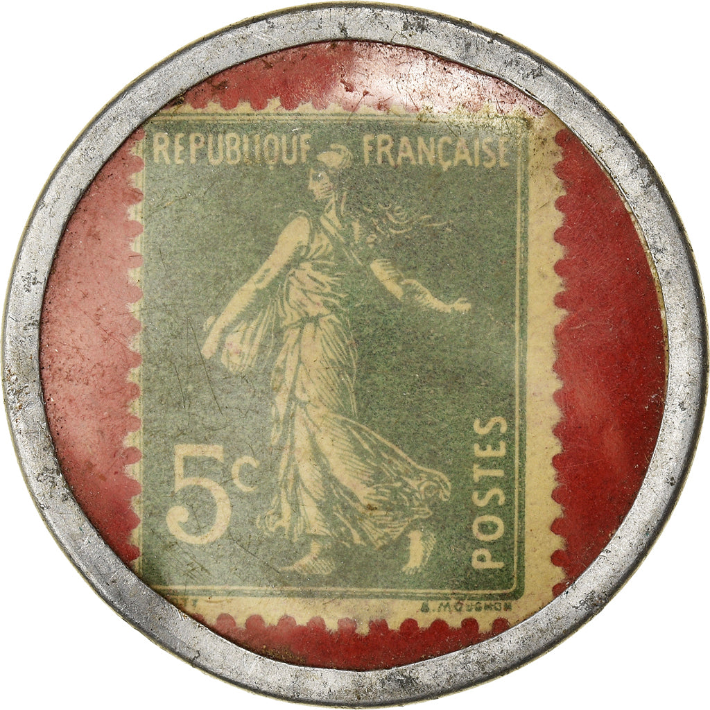 Münze, Frankreich, Crédit Lyonnais, Credit Lyonnais, 5 Centimes