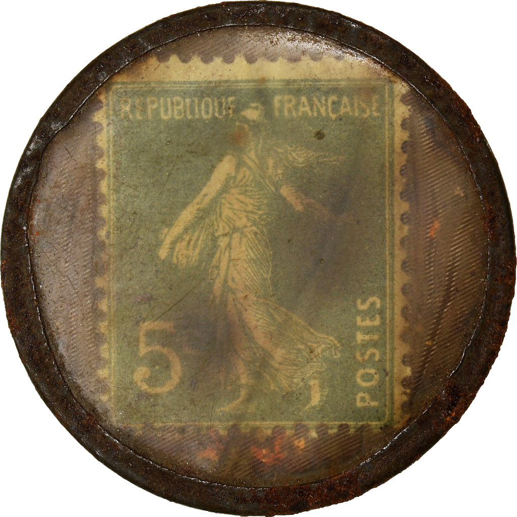 Munten, Frankrijk, Escoffier & Hamelin MORLAIX, 5 Centimes, Timbre-Monnaie, FR+