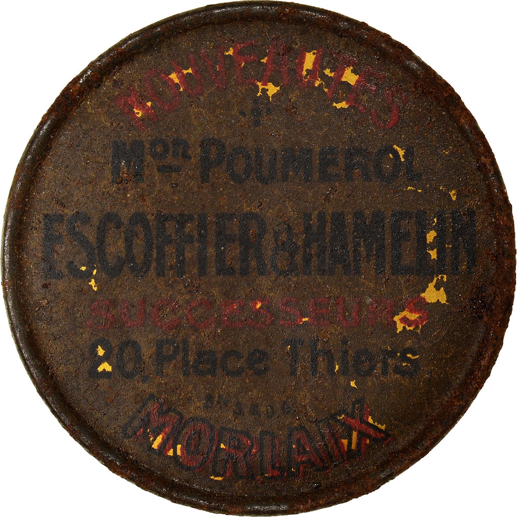 Munten, Frankrijk, Escoffier & Hamelin MORLAIX, 5 Centimes, Timbre-Monnaie, FR+