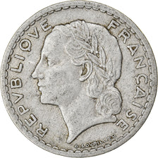 Coin, France, Lavrillier, 5 Francs, 1948, Beaumont - Le Roger, 9 closed