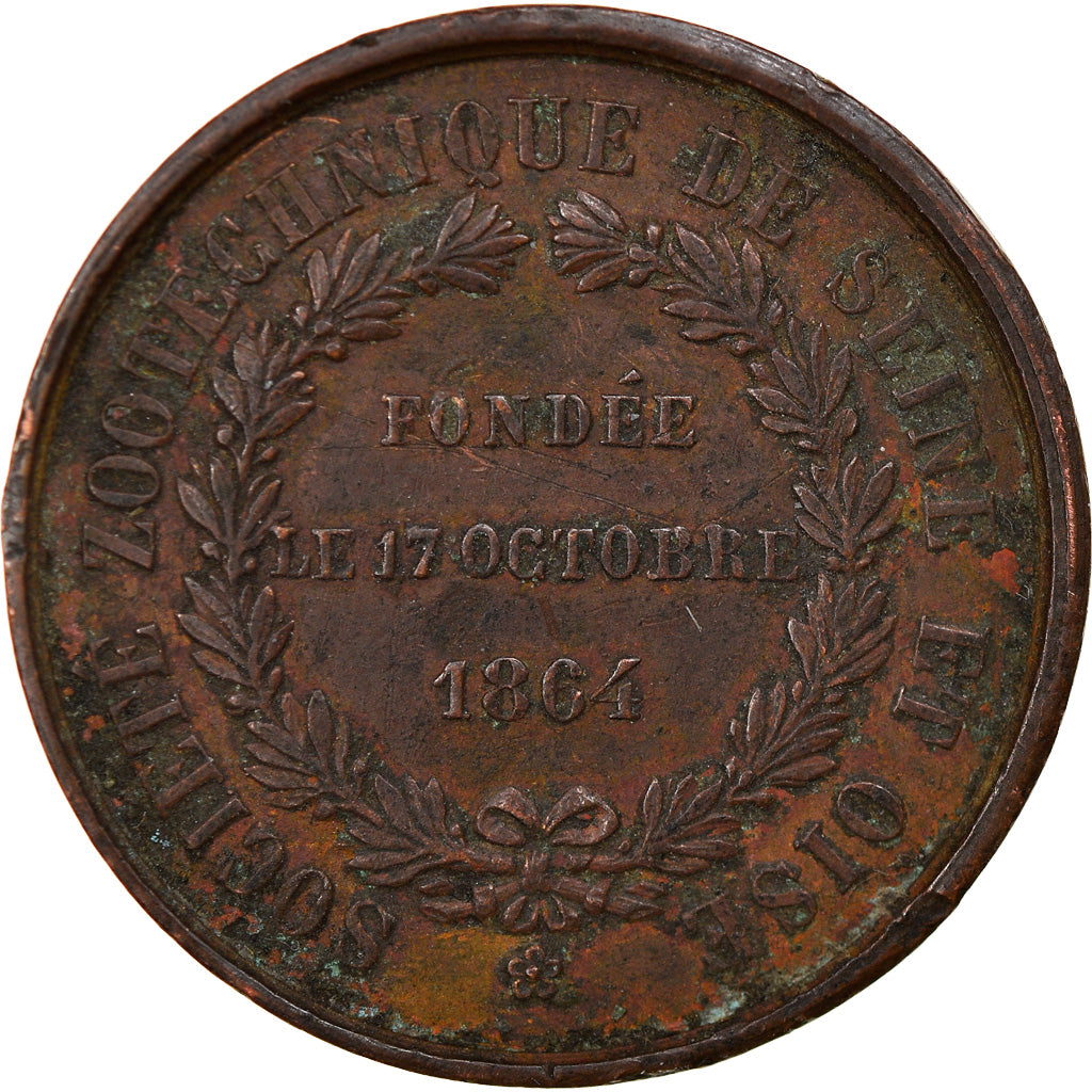 France, Médaille, Société Zootechnique de Seine et Oise, Louis Leclerc
